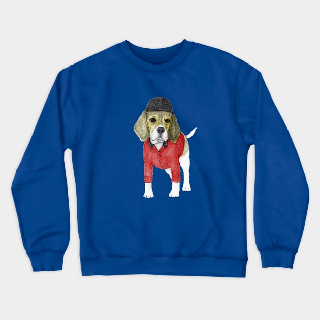 Beagle Crewneck Sweatshirt by Barruf